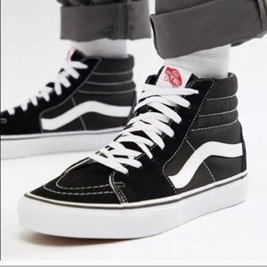 Vans Sk8-Hi black slims